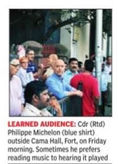 Crowds Throng Mumbai Venue for Zubin Mehta Concert Tickets