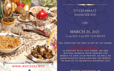Inaugural Jashan on Navroze to Kick Off 12 World Zoroastrian Congress 2022 Planning