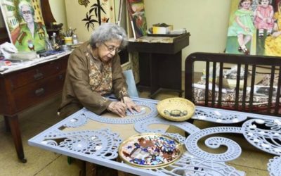 The past is a strange country: The paintings of Katayun Saklat