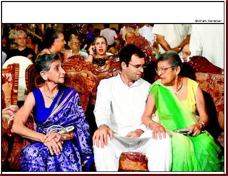 Rahul connects with his paternal roots