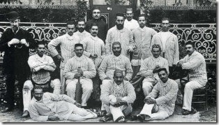 The first team from India to visit England