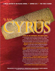 FEZANA Journal Summer 2013 Special Edition on the Cyrus Cylinder