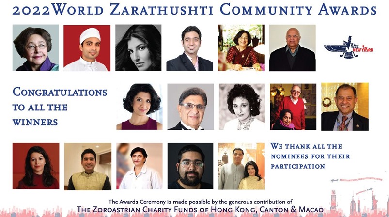Meet the 2022 World Zarathushti Community Awards Winners