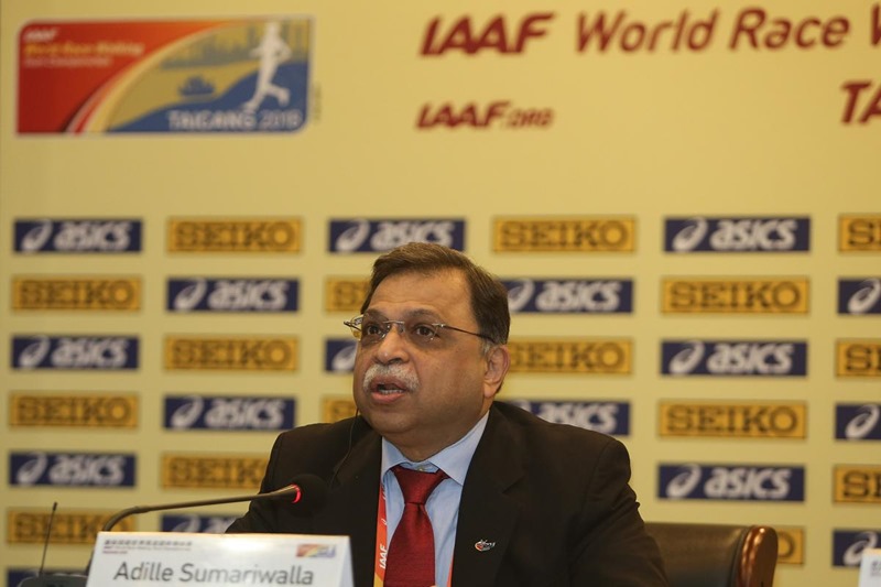 Adille Sumariwalla takes over as President of Indian Olympic Association