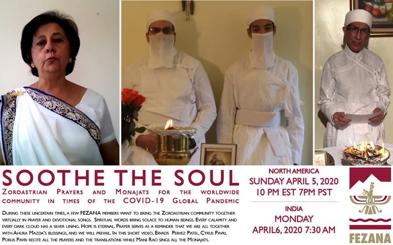 Soothe The Soul: Zoroastrian Prayers and Songs During the COVID-19 Pandemic
