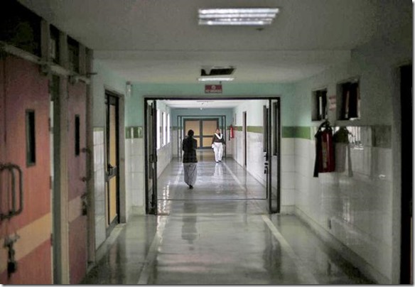All is not well in the high corridors of hospitals