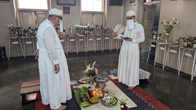Dastur Rusi Katrak Performing Muktad Prayers 2024 Dastur Rusi Katrak Performing Muktad Prayers 2024