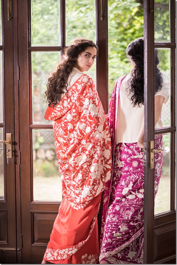 The incredible history of the traditional Parsi Gara sari