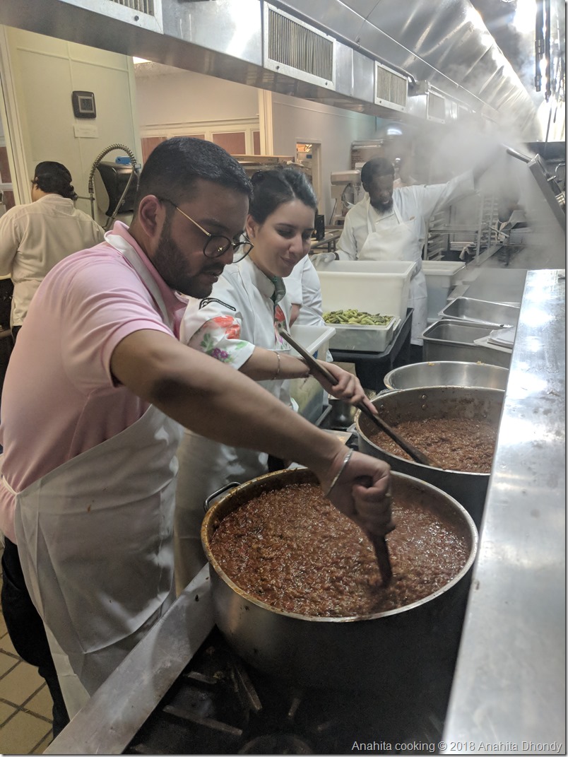 Chef Anahita Dhondy at the United Nations Week 2018 in New York