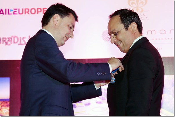 President of France bestows National Order of Merit on Zubin Karkaria