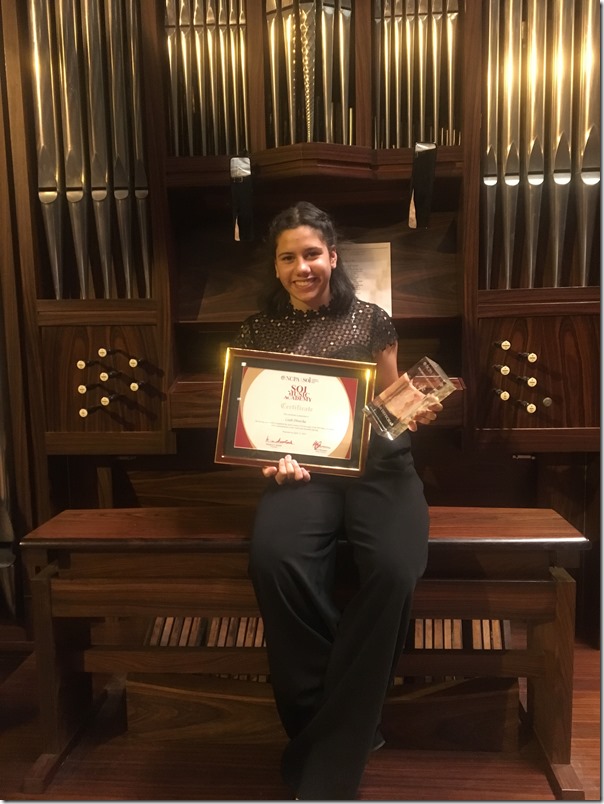 Leah Divecha Graduates from the Symphony Orchestra of India