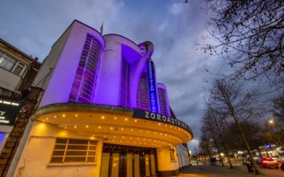 London&rsquo;s ZTFE Zoroastrian Center Goes Purple for Census 2021