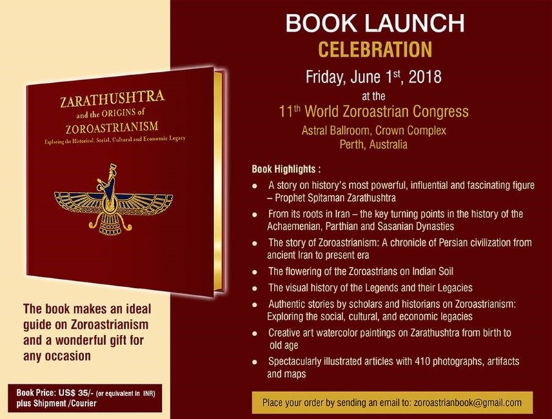 Zarathushtra and the Origins of Zoroastrianism: Book Launch Announced