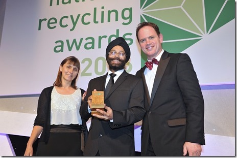 Todiwala’s Café Spice Namaste Wins UK’s National Recycling Award