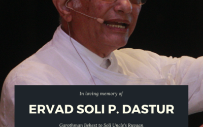 Ervad Soli P. Dastur: In Memorarium