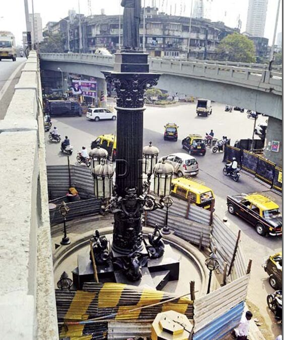8 CCTV cameras to keep a watch on Khada Parsi statue