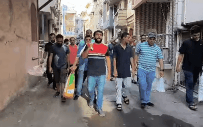 Navsari Parsi community celebrated the traditional ghee-khichdi to bring rain