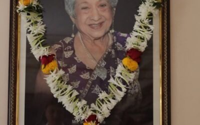 Scylla Vatcha&rsquo;s Portrait Unveiled at Navsari Senior Citizen Center.
