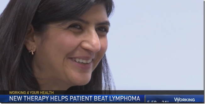 Experimental Treatment Helps Maryland Woman Beat Lymphoma