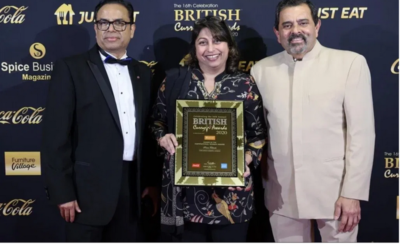 Pervin Todiwala recognised at the British Curry Awards 2020