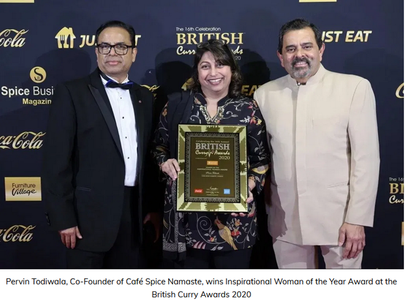 Pervin Todiwala recognised at the British Curry Awards 2020