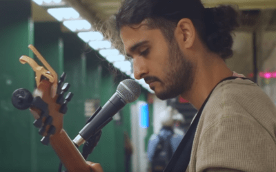 Navzad Dabu: A NYC Subway Concert of Radiohead Covers