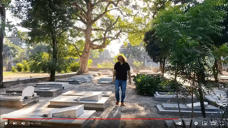 The Parsi Graveyard in Lahore