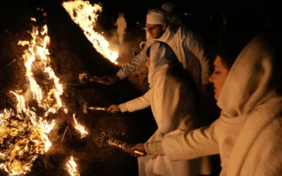 With bonfires and hope, Iran&rsquo;s minority Zoroastrians celebrate Sadeh and the end of cold winter days