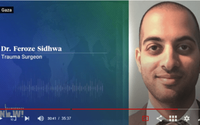 Dr. Feroze Sidhwa Serving in Gaza