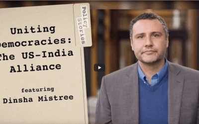 Uniting Democracies: The US-India Alliance | Policy Stories with Dinsha Mistree