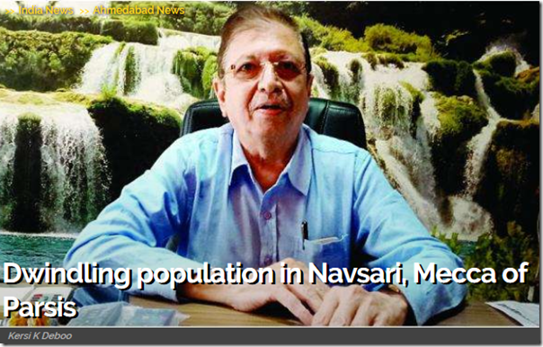 Dwindling population in Navsari, Mecca of Parsis