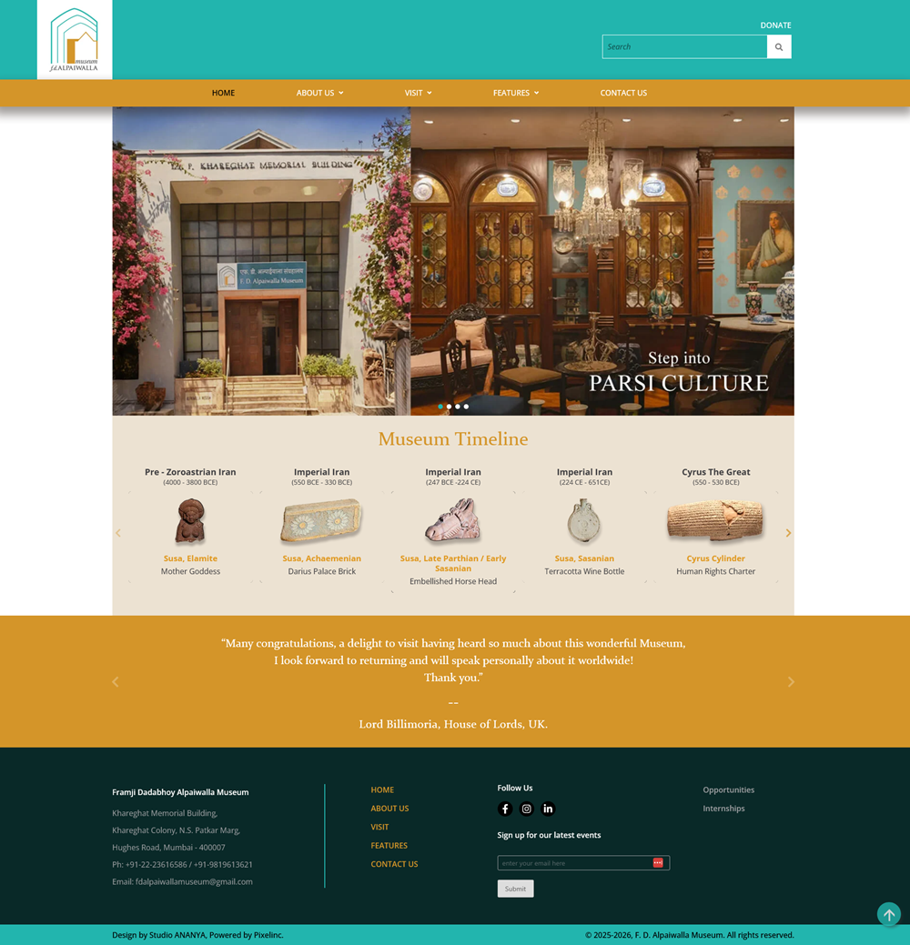 Mumbai’s FD Alpaiwalla Museum launches upgraded website with QR-enabled exhibits and digital archives