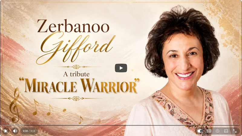 In Honour of Zerbanoo Gifford: A Song for a Leader