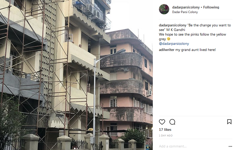 Dadar Parsi Colony on Instagram