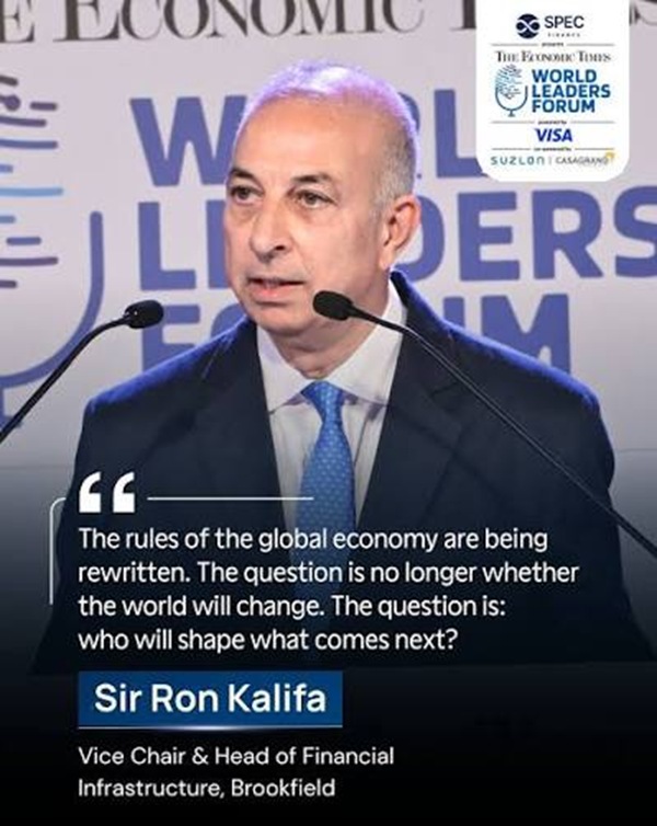 India likely to play a key role in the next industrial revolution, says Sir Ron Kalifa