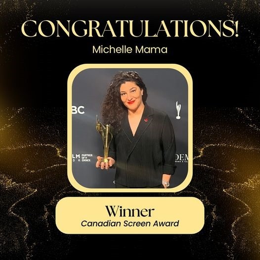 Michelle Mama Wins a Canadian Screen Award 2024