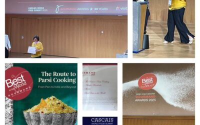 A Historic Moment for Parsi Cuisine: Niloufer Mavalvala Honored at the Gourmand Awards in Portugal