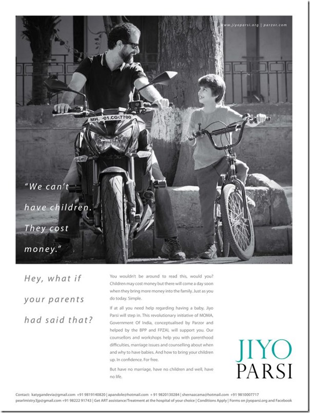 Jiyo Parsi Phase II Launched with new Advertisement Campaign