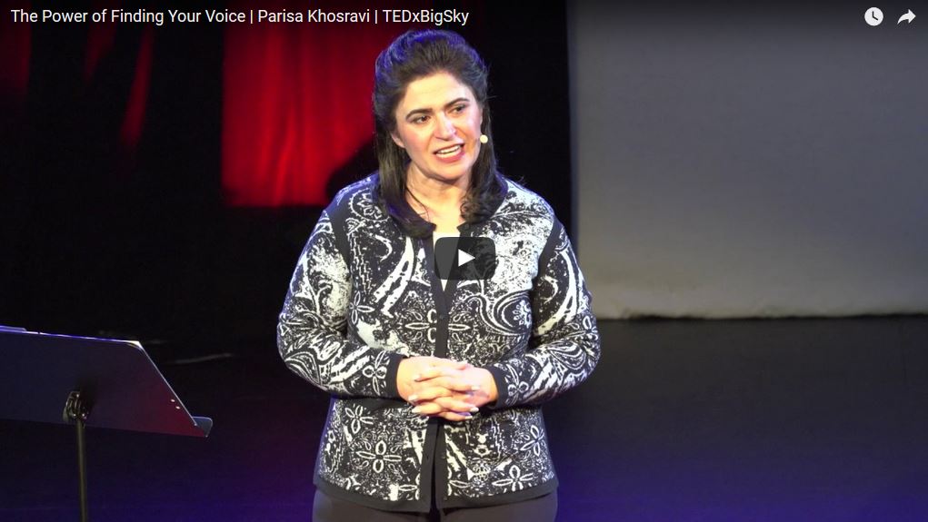 The Power of Finding Your Voice | Parisa Khosravi