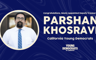 Parshan Khosravi Appointed Deputy Treasurer at Young Democrats of America