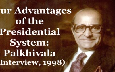 Nani Palkhivala and the Indian Constitution Review