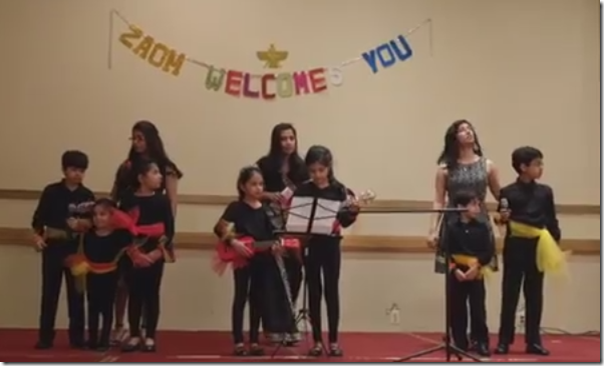 Zarathushti Kids from Michigan Perform an English version of Chaiye Hame Zarthoshti